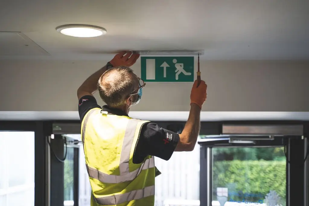 emergency light test and inspection