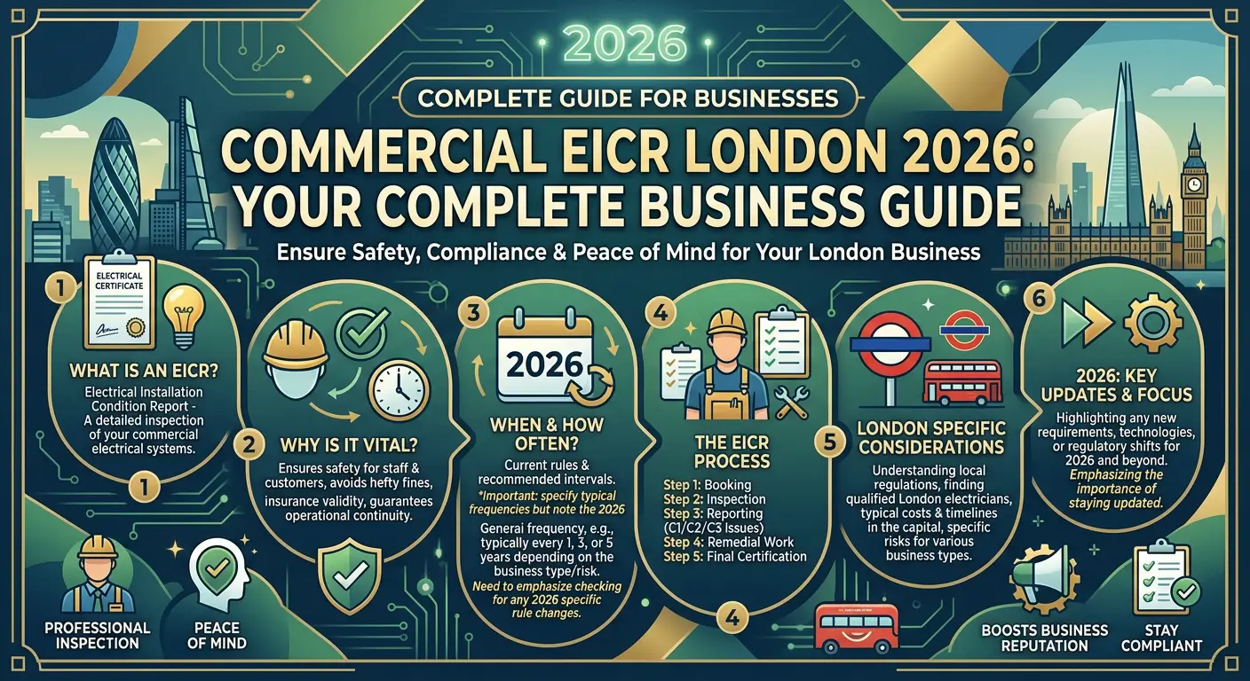 Commercial EICR London 2026 Complete Guide for Businesses