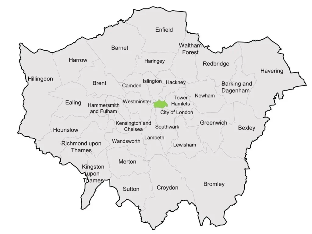 Electrical Panel Upgrade North London service coverage map Haringey and Enfield