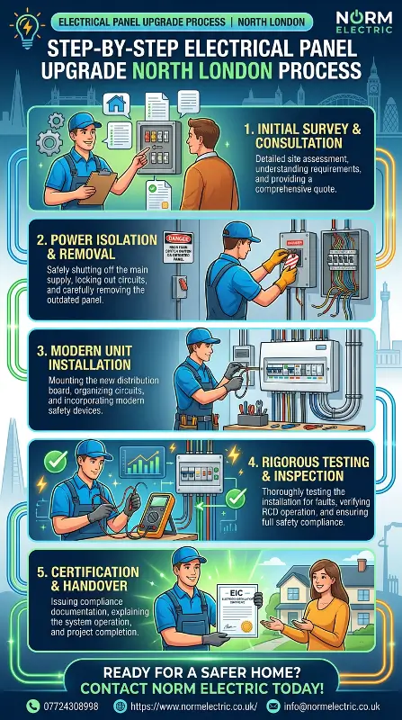 How Our Commercial EICR in London Service Works