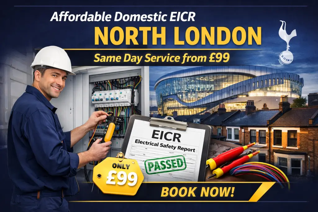 Affordable Domestic EICR in North London