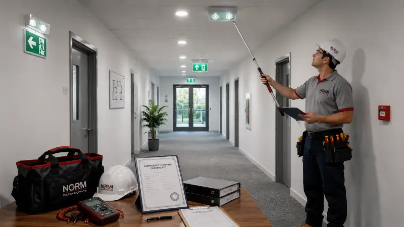 Emergency Lighting Certificate in London