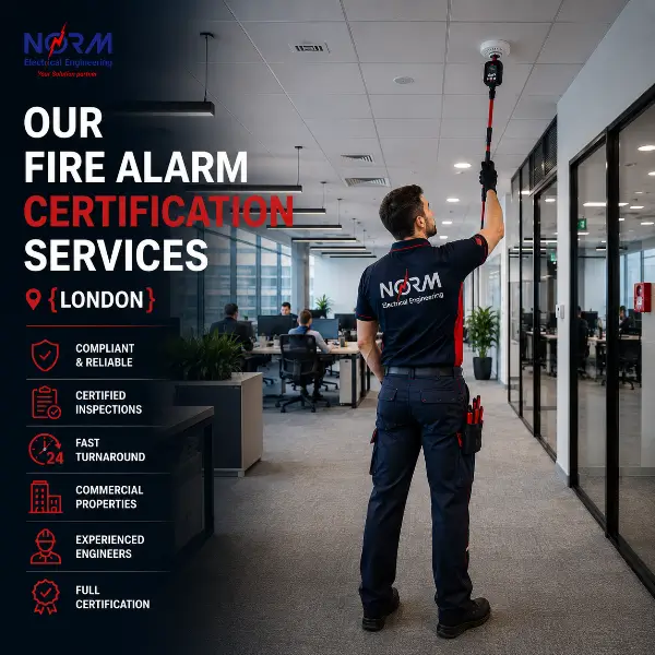 OUR FIRE ALARM CERTIFICATION SERVICES {LONDON}