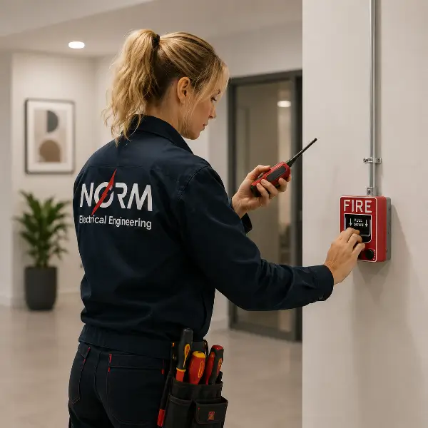 fire alarm maintenace residential london