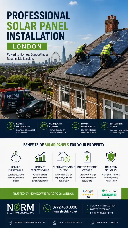 Professional Solar Panel Installation London