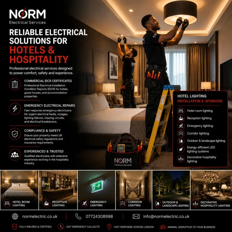 Hotel Lighting Installation and Upgrades