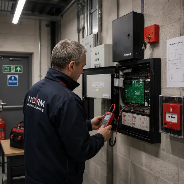 fire alarm maintenace commercial london