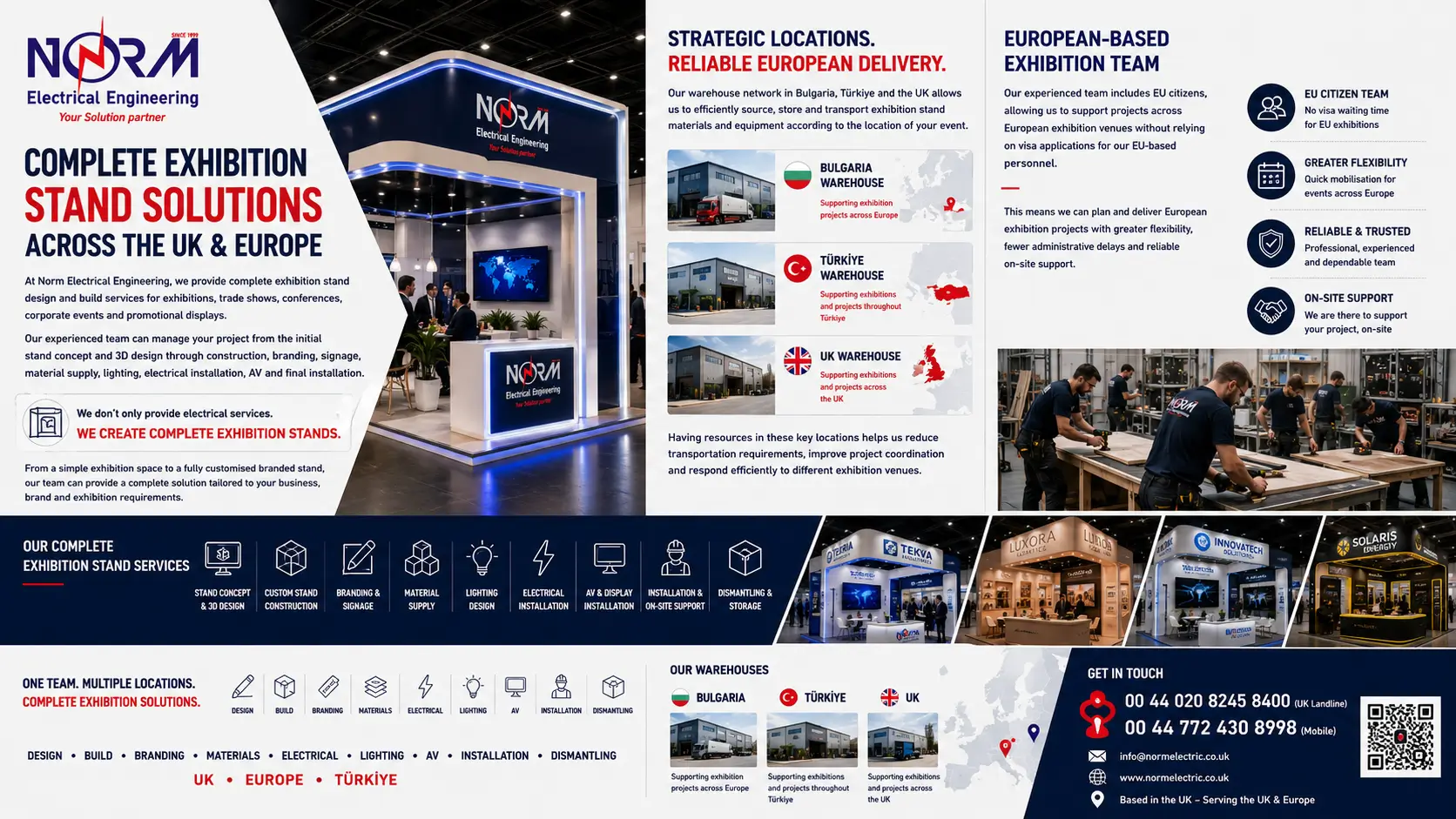 Complete Exhibition Stand Solutions Across the UK & Europe