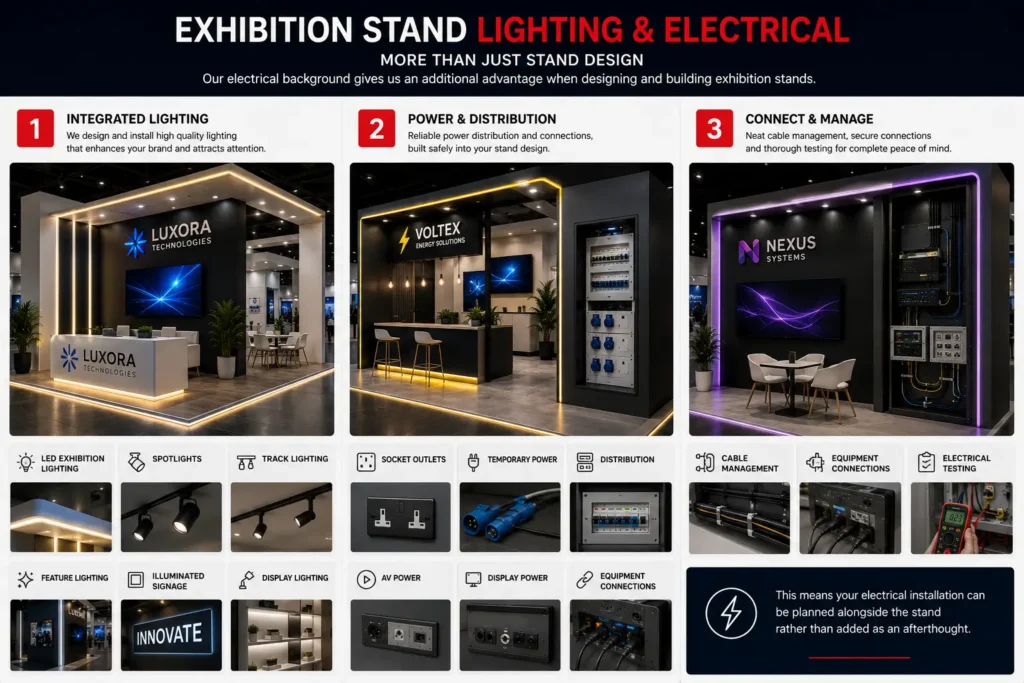 Exhibition Stand Lighting & Electrical