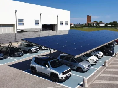 Commercial solar carports london