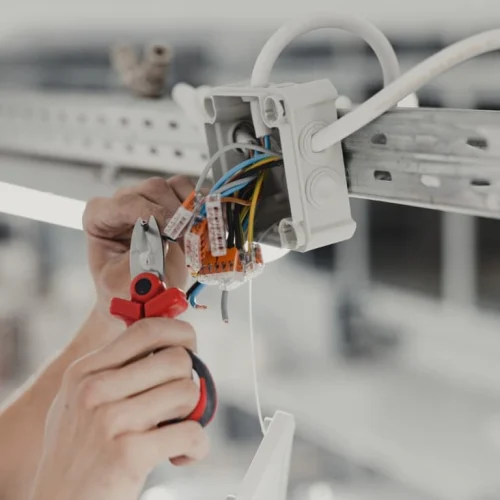 Electrical-Junction-wiring-for-an-office-refit