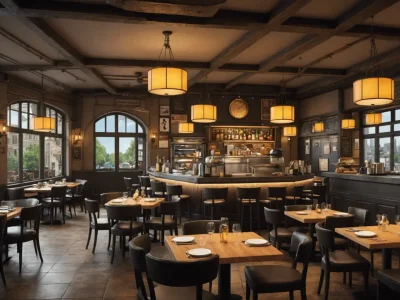 Restaurants fire alarm installation