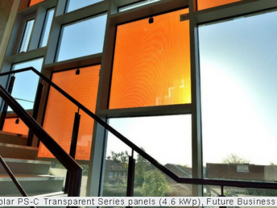Architectural solar glass design